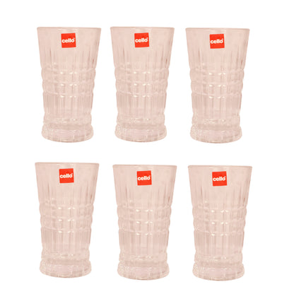 Cello Neptune Glass Tumblers 6pcs set SKU5745