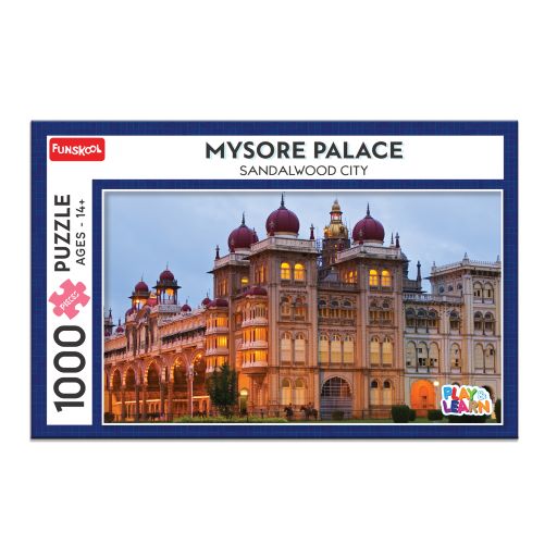 MYSORE PALACE 1000 PIECES PUZZLE