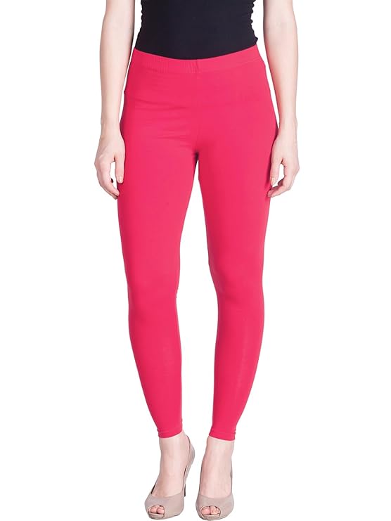 Lyra Women's   Ankle  Length Leggings L-66 (BLOSSOM)