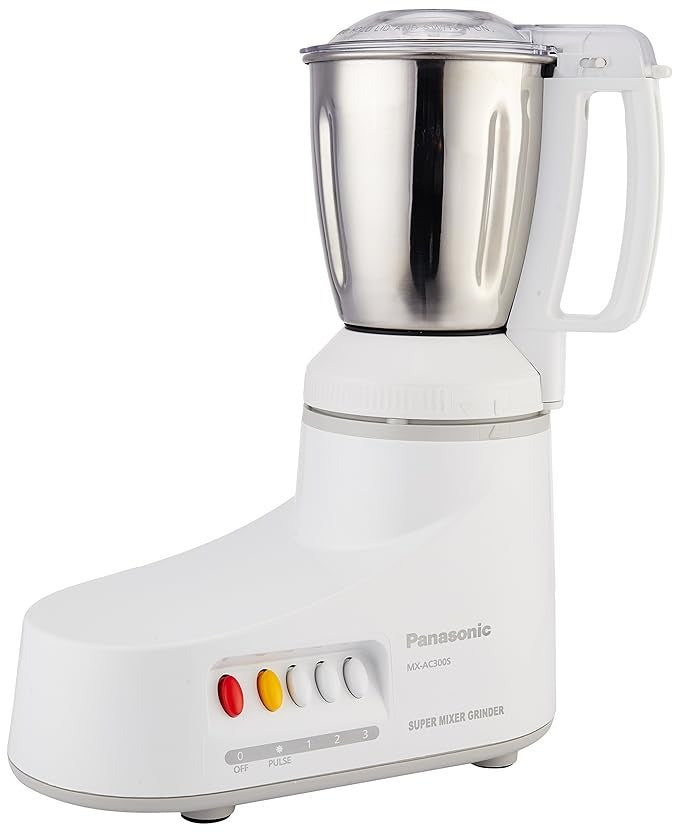 Panasonic  3  Jar Super Mixer Grinder  white 
