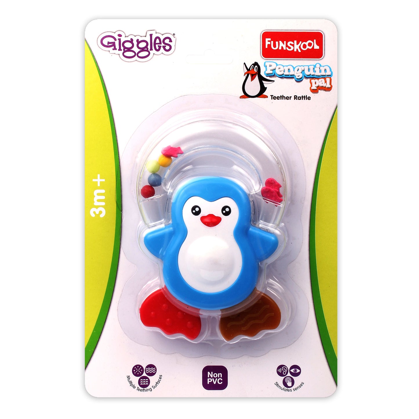 PENGUIN TEETHER RATTLE