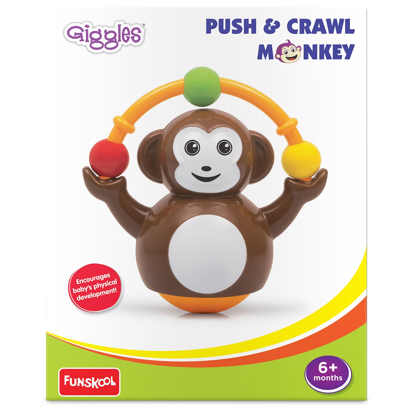 Push N Crawl Monkey