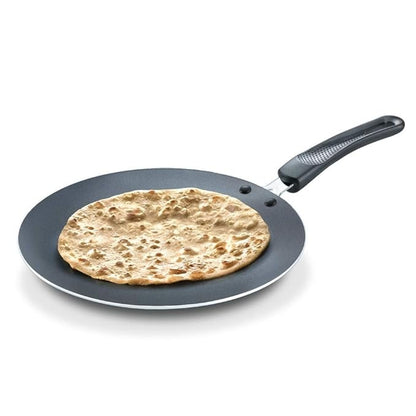  Prestige Aluminium Omega Select Plus Non Stick Concave Tawa Made from durable aluminum this 25 cm tawa 