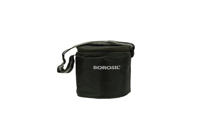 Borosil  Lunchbox  | Set of 2 (400ml Each) | Borosilicate Glass, Round | Microwave Safe, Leak Proof SKU0986 (ITN)