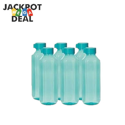 (ITN) Sunpet Assorted Colour Plastic Bottle 1 L (Set of 6)  SKU220164