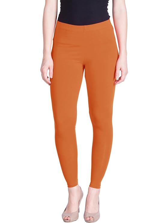 Lyra Women's Ankle  Length Leggings 148(GINGER)