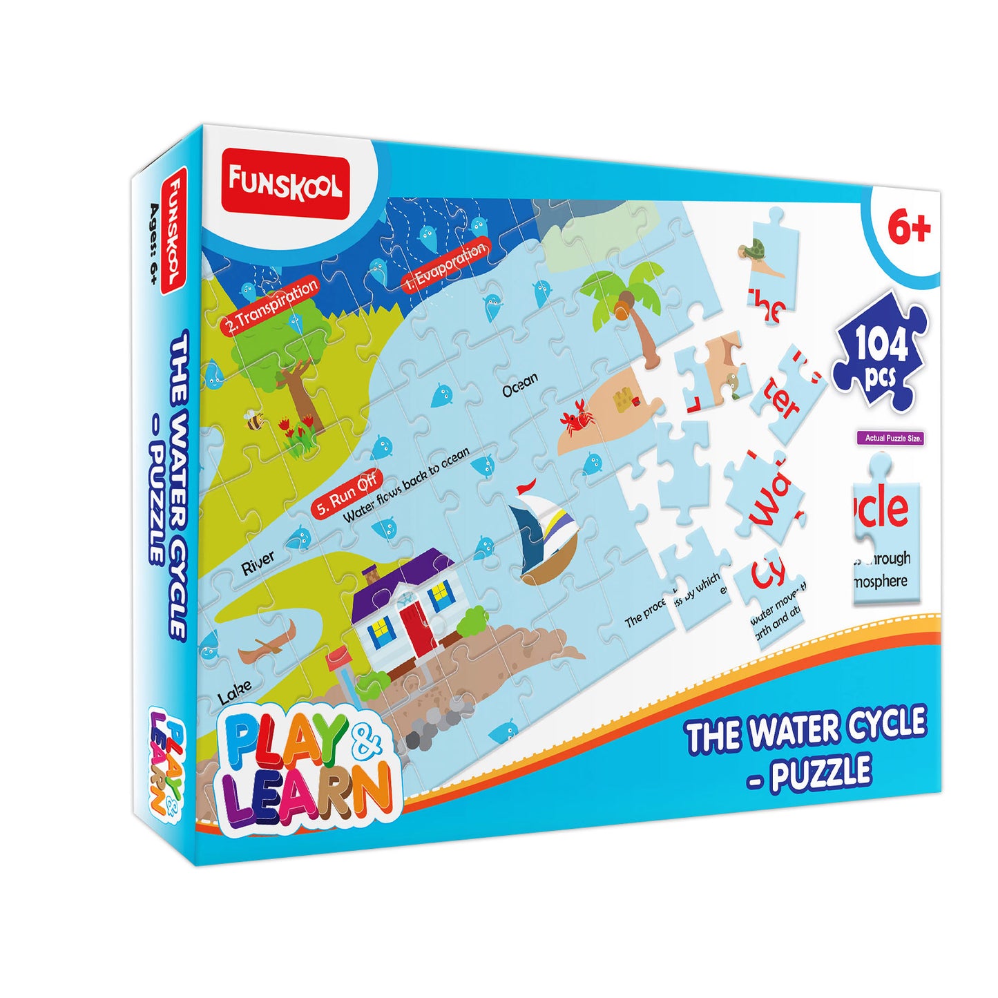  FUNSKOOL The Water Cycle puzzle 