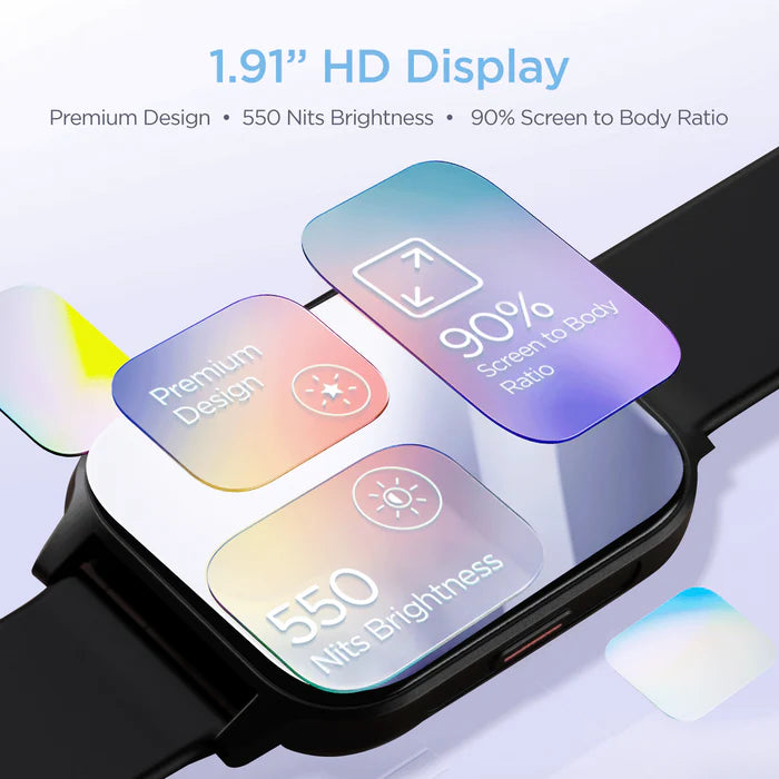 smart watch with best battery back up in sports design