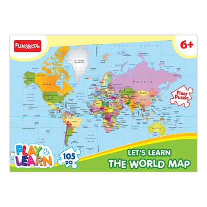 funskool the world map puzzle for kids