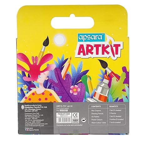 mulicolour art kit set