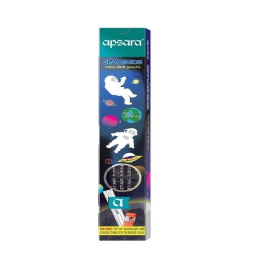 (ITN) Apsara Space Kids Extra Dark Pencil Set Of 10 Packs Sku1501