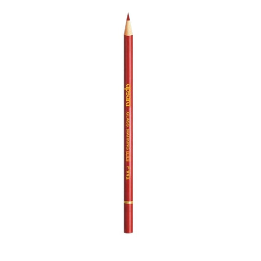 Apsara Glass Wooden Pencils, Red - Pack of 10 Sku1012 (ITN)