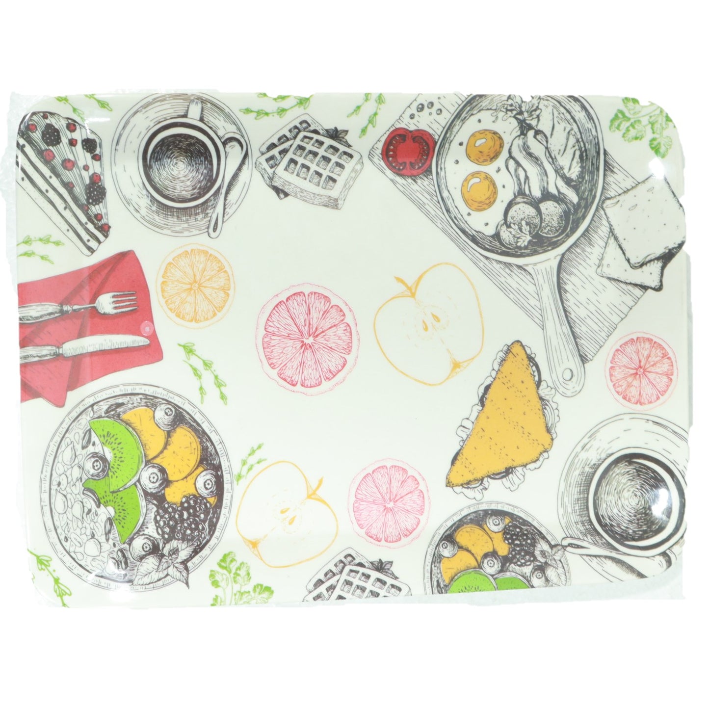 ITN Canvas Premium Era Rectangular Shape Serving Tray SKU149190