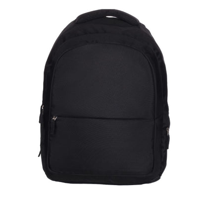 RADG BAG Archstone Unisex Polyester Backpack | Spacious Multi-Compartment Bag | Lightweight | Ideal for professionals | Durable Backpack (Black)