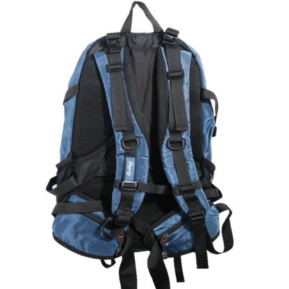 Hashtag Backpack Trekking Bag orange and blue whith shinning