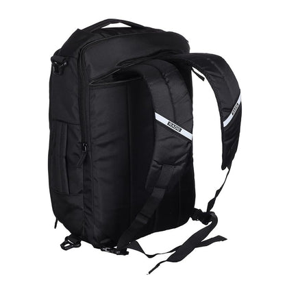 RADG BAG Briefpack Backpack | Spacious Multi-Compartment Bag 3 IN 1 USE | Lightweight | Ideal for professionals | Durable Daily Backpack (Black)