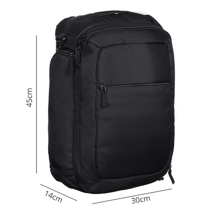 RADG BAG Briefpack Backpack | Spacious Multi-Compartment Bag 3 IN 1 USE | Lightweight | Ideal for professionals | Durable Daily Backpack (Black)