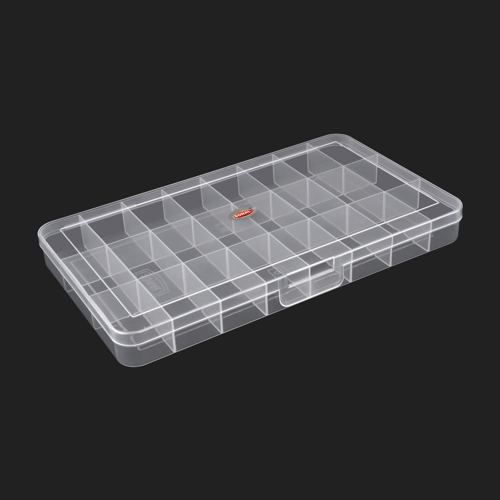 sonal container with 24 partitions 