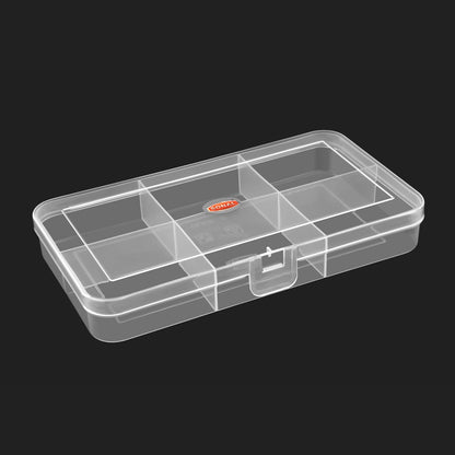 sonal container with 6 partiotions 