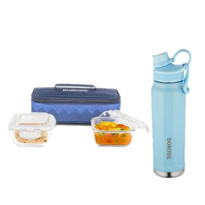 Borosil Glass Lunchbox 