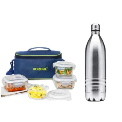 Borosil Glass Lunch Box 