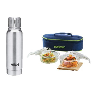 Borosil Glass Lunch Box 