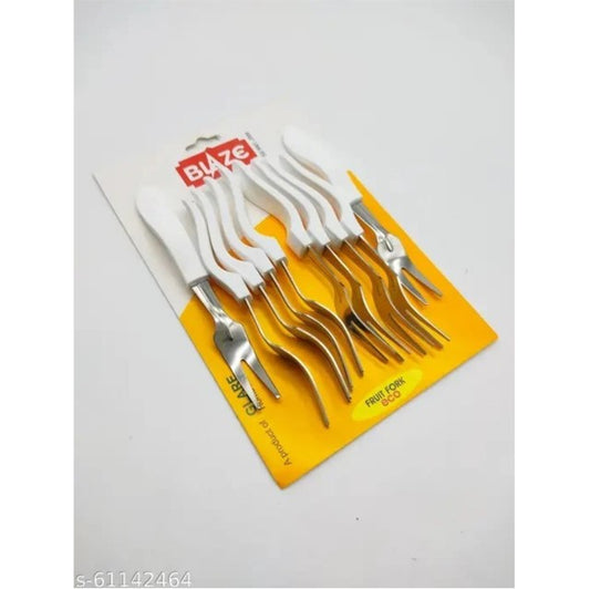 (ITN) Blaze Fruit Fork Eco Set of 12 pcs SKUGH411