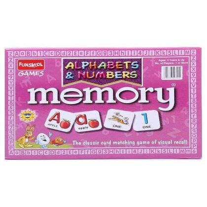 Funskool Alphabets and Numbers Memory