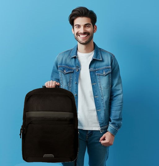 RADG RockBlack Unisex Backpack | Spacious |  Ideal for professionals |