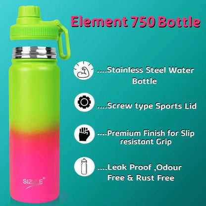 insulated sizzle water bottle