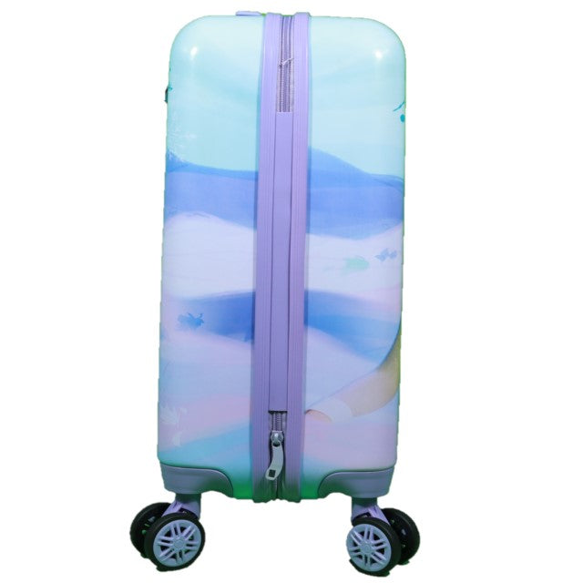 (ITN) Frozen Luggage Anna Elsa Multicolor Kids Suitcase - 20 Inch SKUSTDIS244