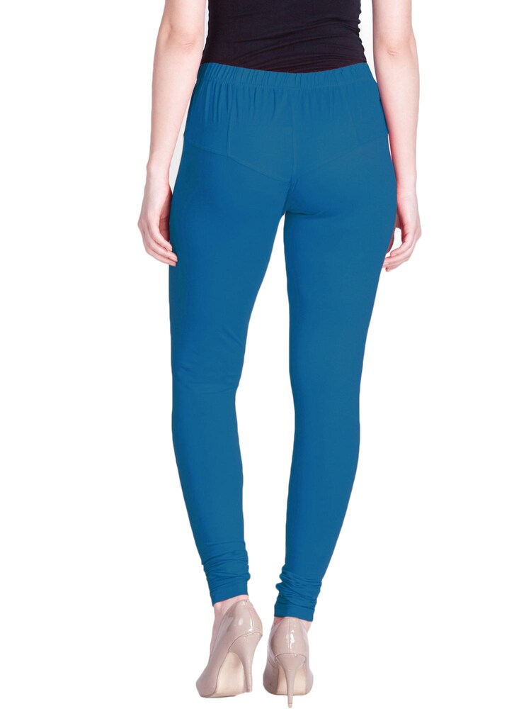 Lyra Women's  Churidar Leggings L-05 (T.BLUE)