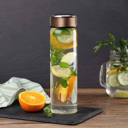 (ITN) Cello H2O Glass Fridge Water Bottle 1000ml SKU14531