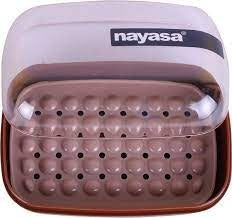 NAYASA bubble soap case. brown 