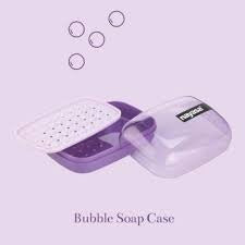 NAYASA bubble soap case. purple